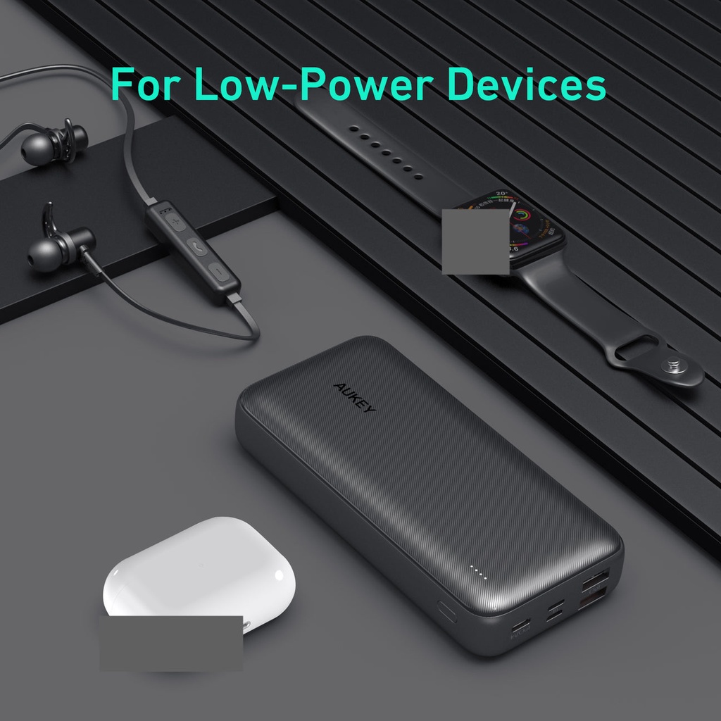 Pin sạc dự phòng AUKEY PB-N74S Basix Plus 20000mAh PD 3.0 20W & SCP 22.5W/ QC 3.0 18W