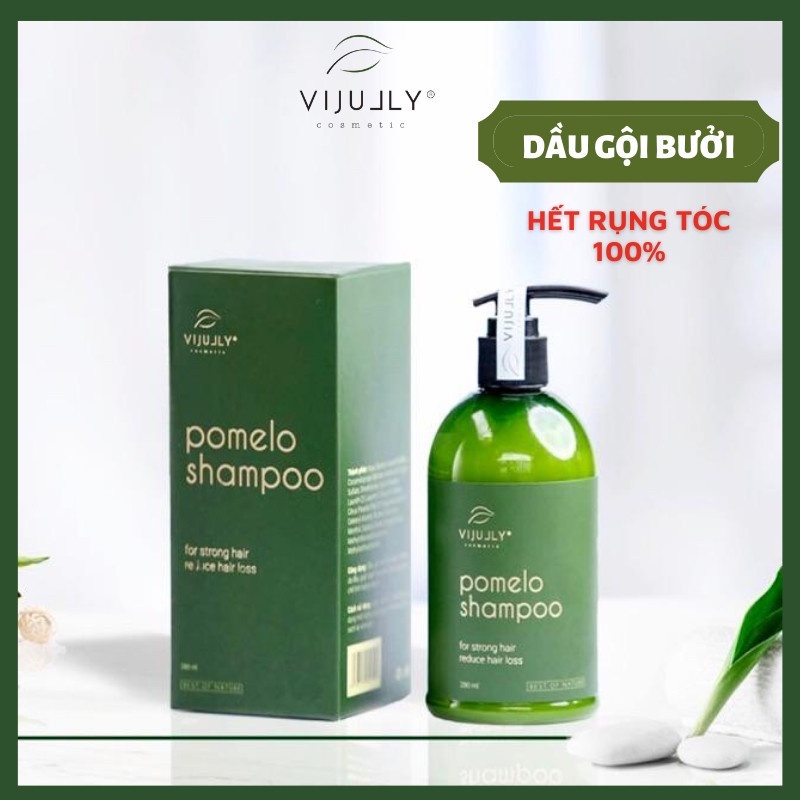 Dầu gội bưởi Vijully ngăn rụng tóc hiệu quả sau 2-3 tuần sử dụng