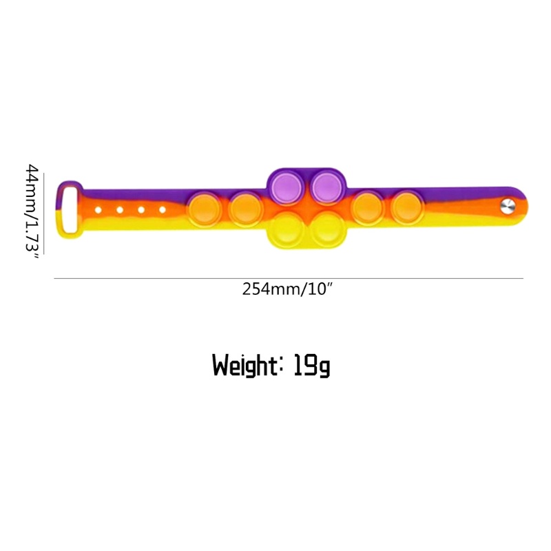 Vòng Tay Đồ Chơi Mềm Chống Áp Lực 10 &quot;Có Bong Bóng