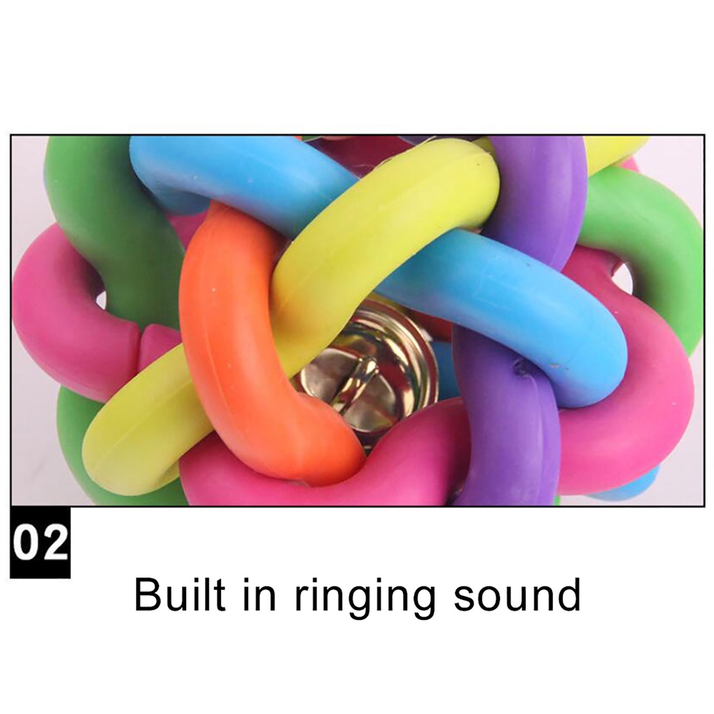 Banh GặM Đồ Chơi, MàU CầU VồNg Cho Thú Cưng