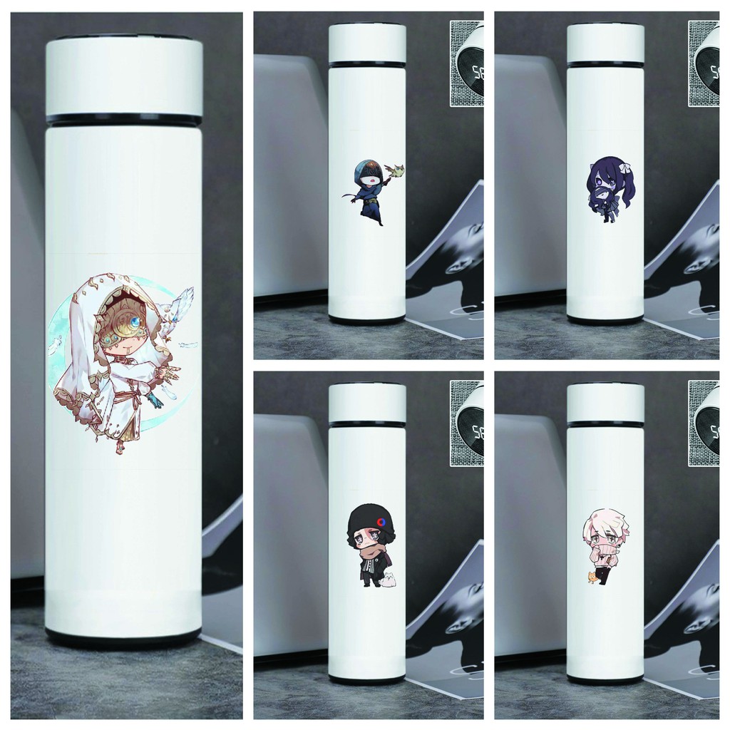 Bình Giữ Nhiệt Identity V game Lõi INOX có nắp báo nhiệt độ m01