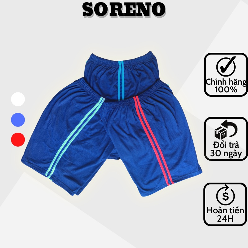 Quần Ngủ Nam Nữ Dài Ống Rộng Cotton Thoáng Mát | Quần Đùi Ngủ Kẻ Sọc 3 Màu Thời Trang | Soreno