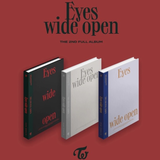 Bộ ảnh Twice eyes wide open có sẵn
