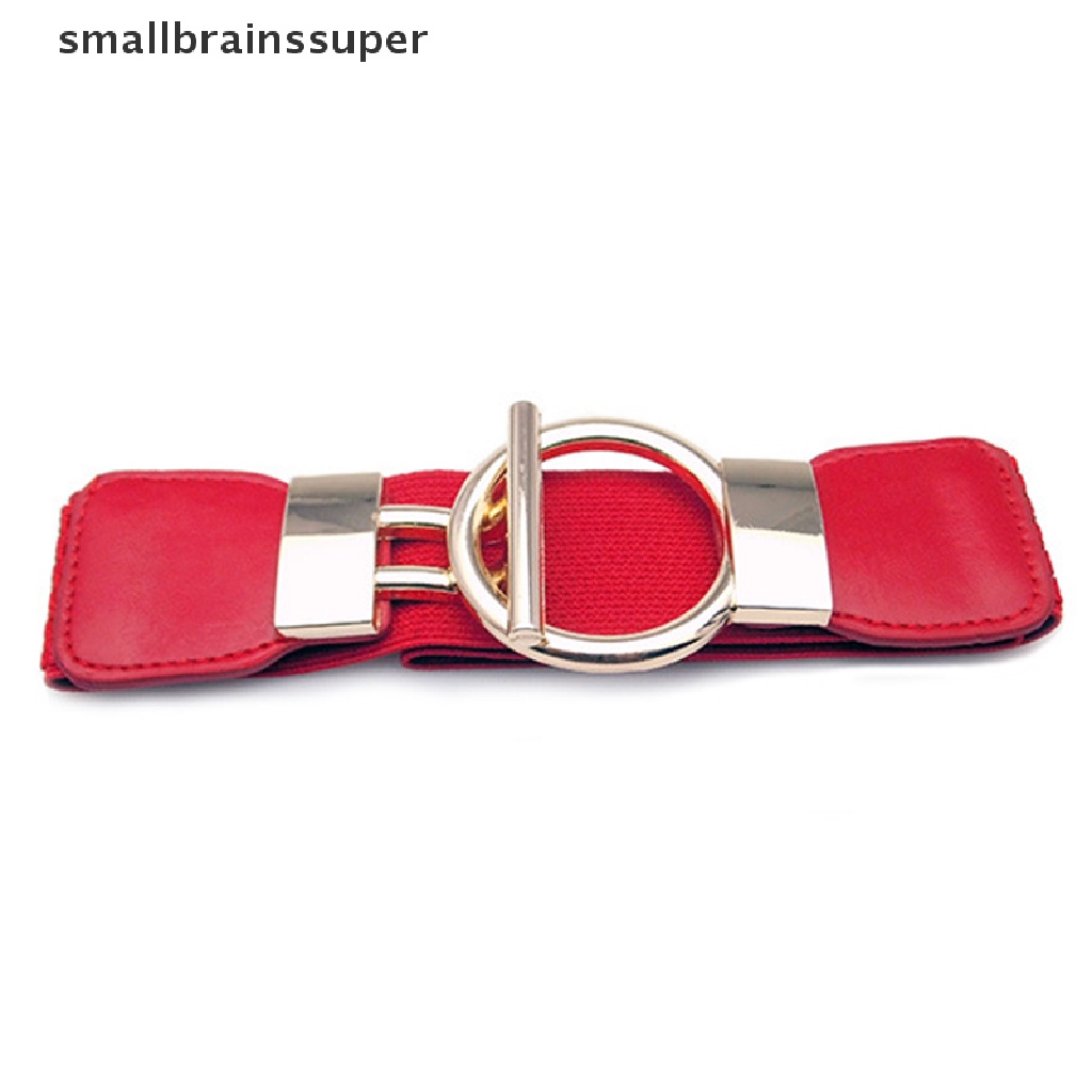 Thắt Lưng Bản Rộng Co Giãn Có Khóa Cài Dùng Mặc Đầm Thời Trang Cho Nữ