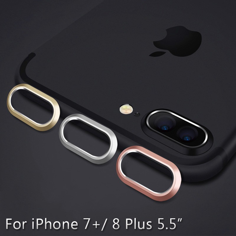 Viền Kim Loại Bảo Vệ Ống Kính Camera Sau Cho Iphone 6 7 8 Plus X Xr Xs Max