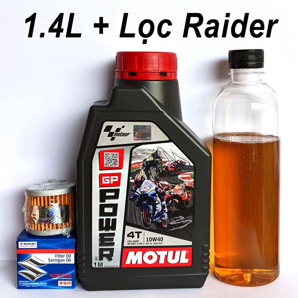 Motul GP Power 10W40 Cao Cấp Xe Số, Côn Tay