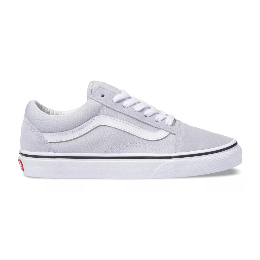 Giày Sneaker Vans Big Size Old Skool Xám Viền Trắng