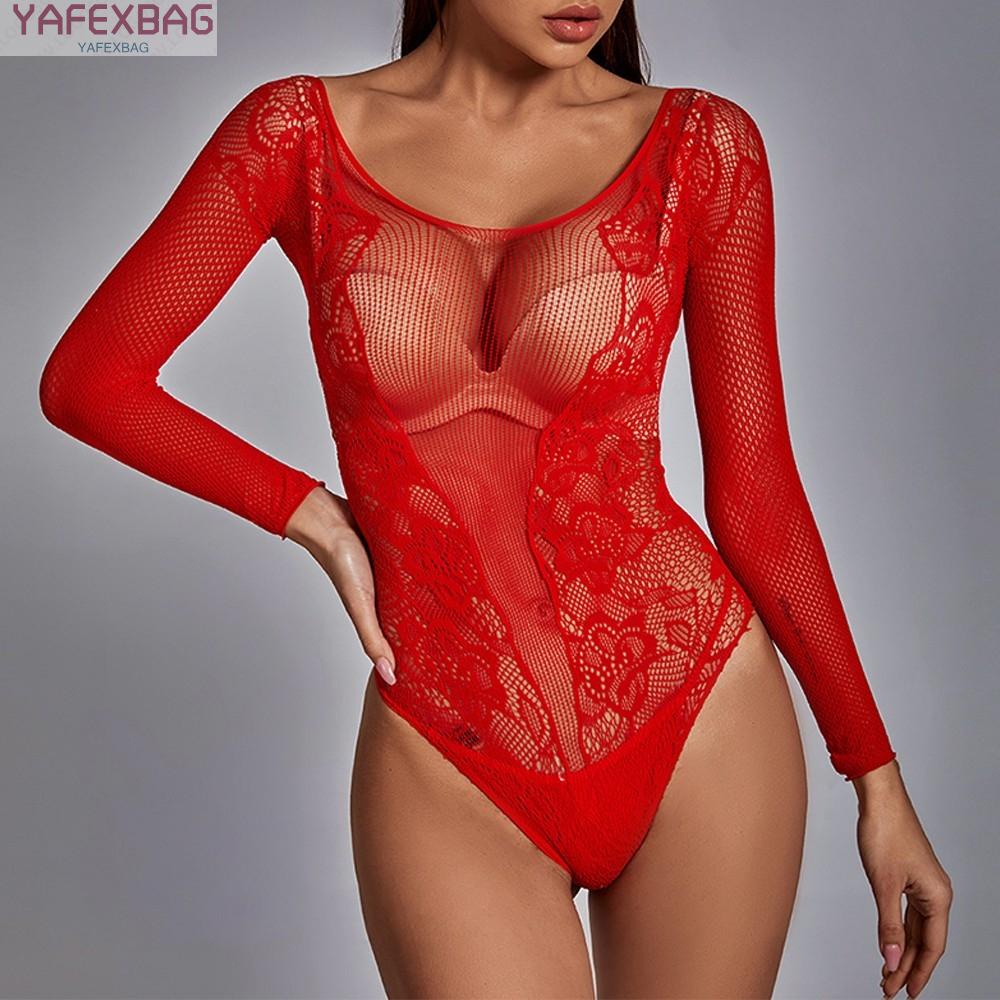 Áo liền quần lưới gợi cảm cho nữ
 | BigBuy360 - bigbuy360.vn