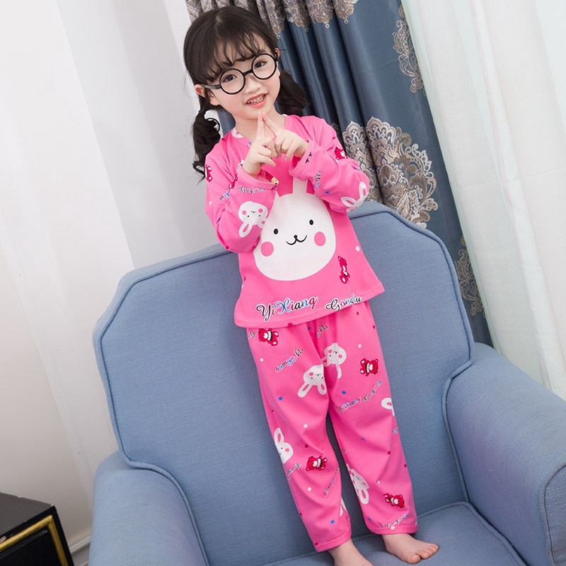 Quần áo Pijama họa tiết hoạt hình đáng yêu cho trẻ em
