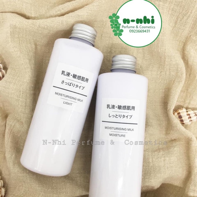 Sữa dưỡng ẩm Muji Moisturising Milk