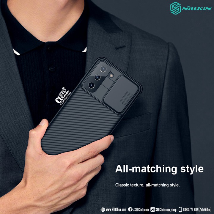 ỐP LƯNG SAMSUNG GALAXY S21 5G NILLKIN CAMSHIELD PRO BẢO VỆ CAMERA CHÍNH HÃNG