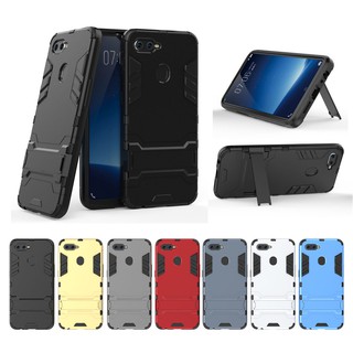 [Giá rẻ nhất ] Ốp lưng 2 lớp chống sốc có chân dựng cho Oppo F9