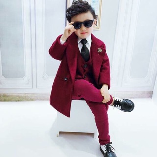 Bộ mang tô Vest ba chi tiết