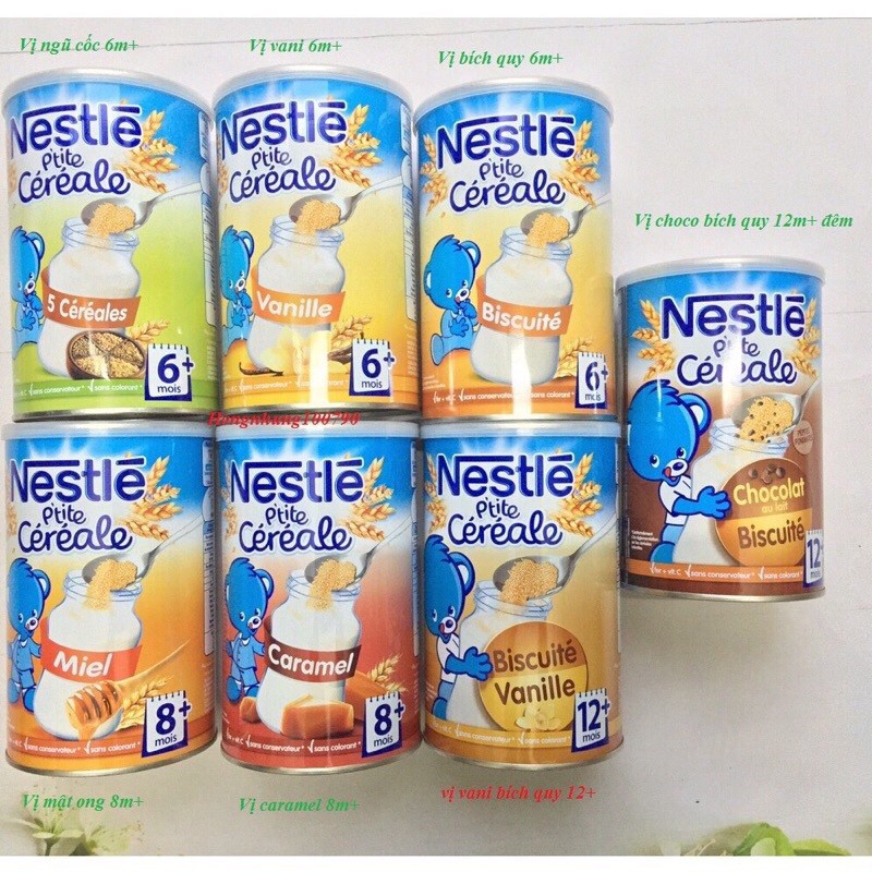 Bột lắc sữa NESTLE Pháp. Date 2022