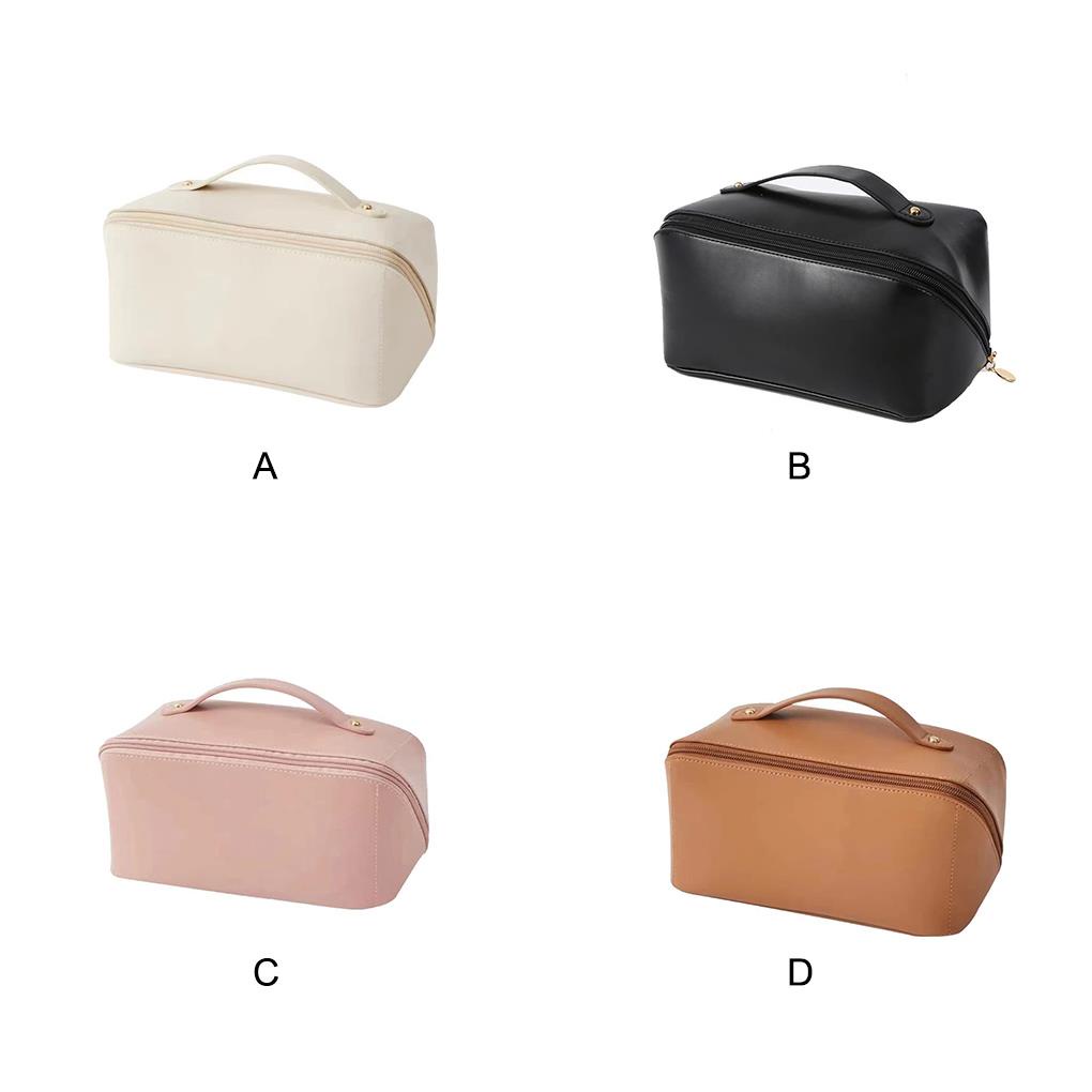 Túi Đựng Mỹ Phẩm Sức Chứa Lớn Chống Thấm Nước Có Khóa Kéo Tiện Dụng