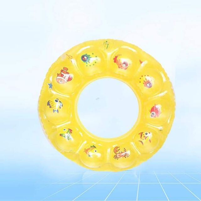 Phao bơi tròn hình cá cho bé trẻ em 60cm