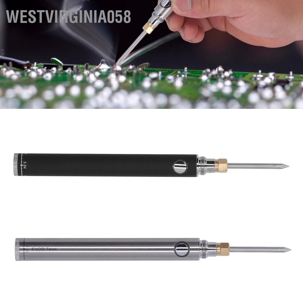 Bút Hàn Sắt Không Dây Sạc Pin Cổng USB Dùng Trong Nhà Và Ngoài Trời