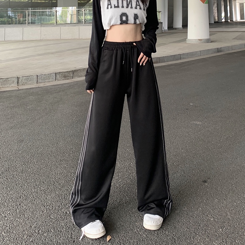 Quần ống rộng SUXI phong cách cổ điển thanh lịch dành cho nữ