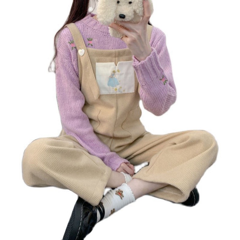 [ORDER TMALL 143 ] Quần Yếm Hình Công Chúa Nhỏ 4 Màu Siêu Cute | BigBuy360 - bigbuy360.vn