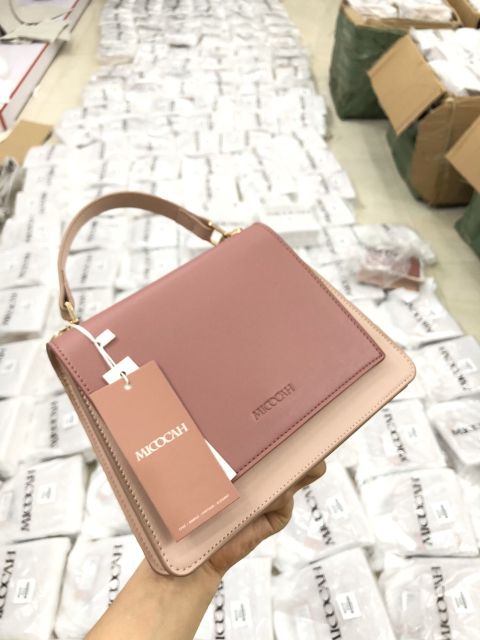 - MICOAH - Túi Đeo Chéo Nắp Vuông Micocah hot nhất 2020