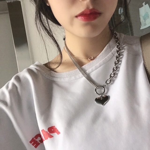 Vòng cổ nữ hình trái tim phong cách cá tính - Khanturban.vn