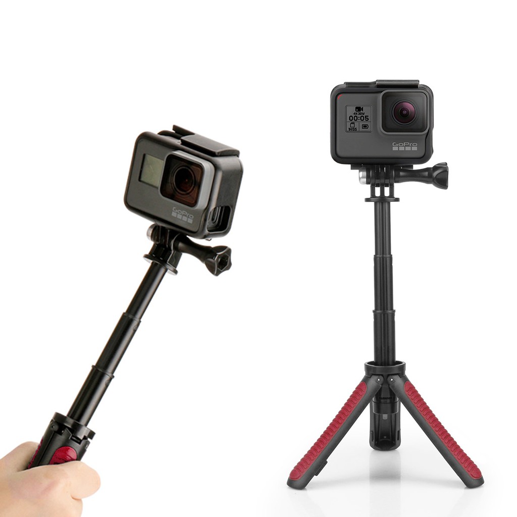 Giá Đỡ Ba Chân Chụp Ảnh Cho Máy Ảnh Gopro Hd Hero 6 5 4 3+ Kèm Đinh Vít Chuyên Dụng