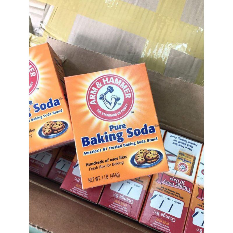 Muối nở Baking Soda 100g/Hộp 454g