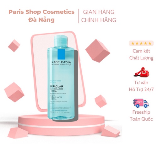 Nước tẩy trang cho da dầu, da mụn, da nhạy cảm Laroche-Posay-400ml
