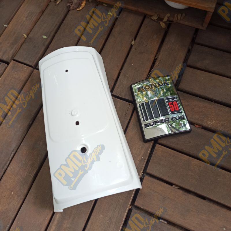 Bộ mặt nạ và logo cub 86 50cc