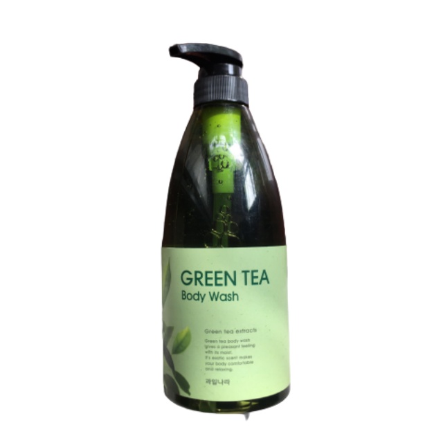 Sữa tắm GREEN TEA được chiết xuất từ lá trà xanh nguyên chất 750ml hàng nhập khẩu