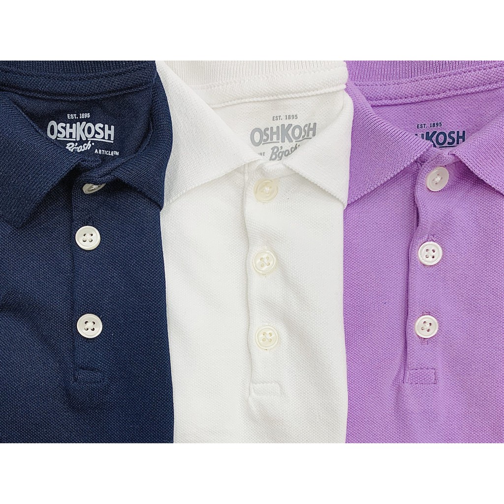 Áo thun polo có cổ bé gái OSHKOSH & CARTER'S