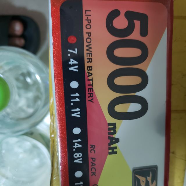 Pin tốc độ cao 7.4v 100c 5000mah