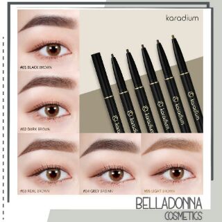 Chì Kẻ Mày Karadium Flat Eyebrow Pencil #04