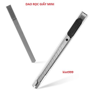 Dao Rọc Giấy Văn Phòng Phẩm Inox Mini Nhỏ Gọn