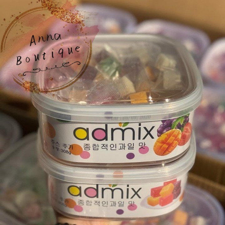 Kẹo Dẻo Trái Cây Hàn Quốc Admix 308gram, Mix Nhiều Hương Vị