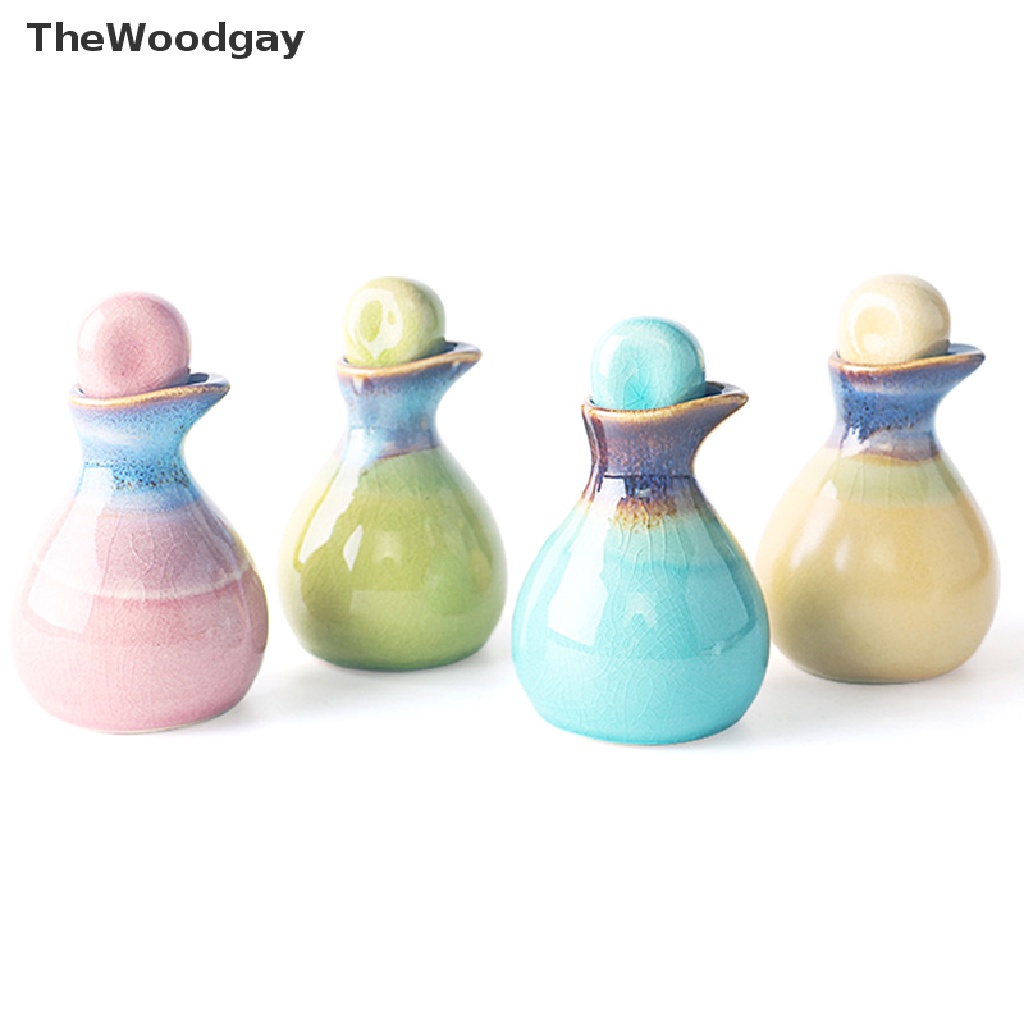 Bình Gốm Sứ 60ml Đựng Tinh Dầu Tiện Dụng Cho Salon Làm Đẹp