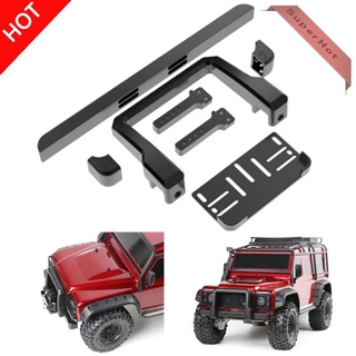 jiaodon66 RC Car Classic Metal Front Rear Bumper for 1/10 RC Crawler Traxxas TRX4 TRX-4 Defender Upgrade Auto Parts