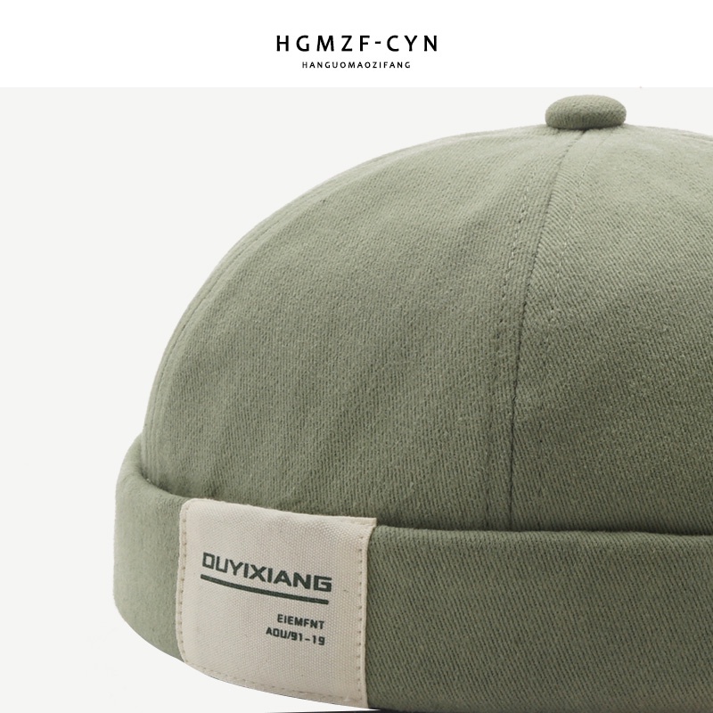 Mũ không vành kiểu dáng retro thời trang phong cách Hàn Quốc
