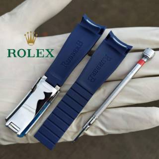 Rolex Dây Đeo Cao Su 20mm + Khóa Cài Chuyên Dụng Cho Mô Hình Điều Khiển Từ Xa