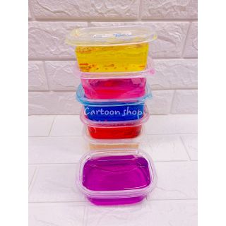 Slime trong clear slime hộp 200g đồ chơi chất nhờn ma quái