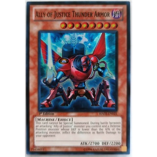 Ally of Justice Thunder Armor |EN| Super Rare