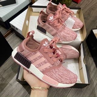 Giày nmd adidas hồng xước . Giày thể thao nam nữ sneaker buộc dây kèm hộp
