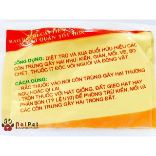 thuốc diệt côn trùng: kiến, gián, mối, de, bọ chét dạng bột mịn