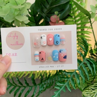 [ Ảnh và video thật ] Nail box mẫu khách gửi