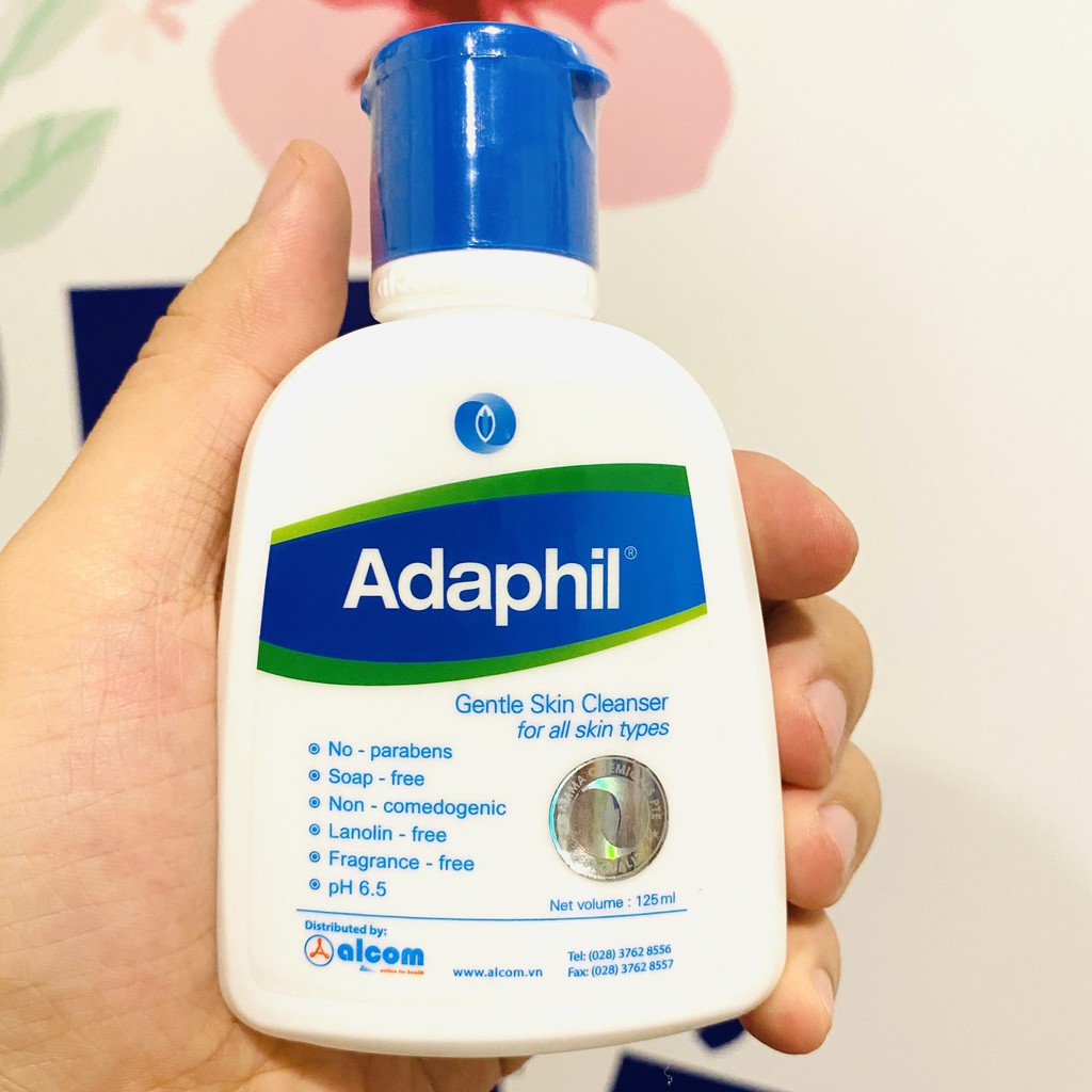 [Mã COS1904 giảm 8% đơn 300K] Sữa Rửa Mặt Và Toàn Thân Da Dầu Mụn Gamma Adaphil Skin Cleanser 125ml | BigBuy360 - bigbuy360.vn