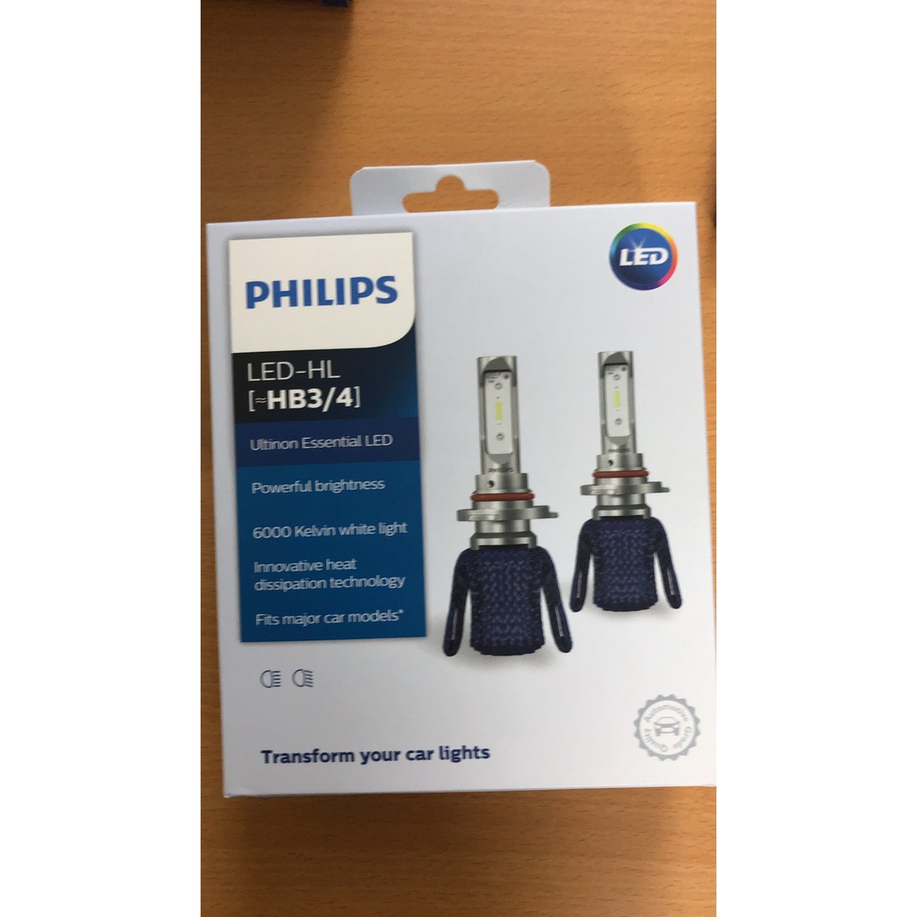 Bóng đèn Pha Led Philips Ultinon Gen 1 chân H4,H7,HB3,HB4,H11,HIR2...