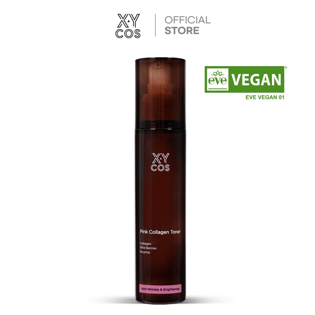 [XYCOS ] Pink Collagen Toner 120ml   【EVE VEGAN】