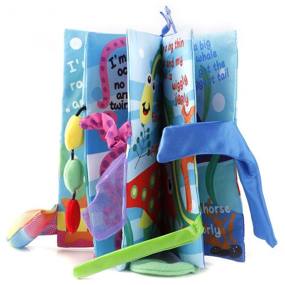 CLEVER Sách Vải Phát Triển Nhận Biết Rau Củ Quả Dành Cho Trẻ 0-3 Tuổi