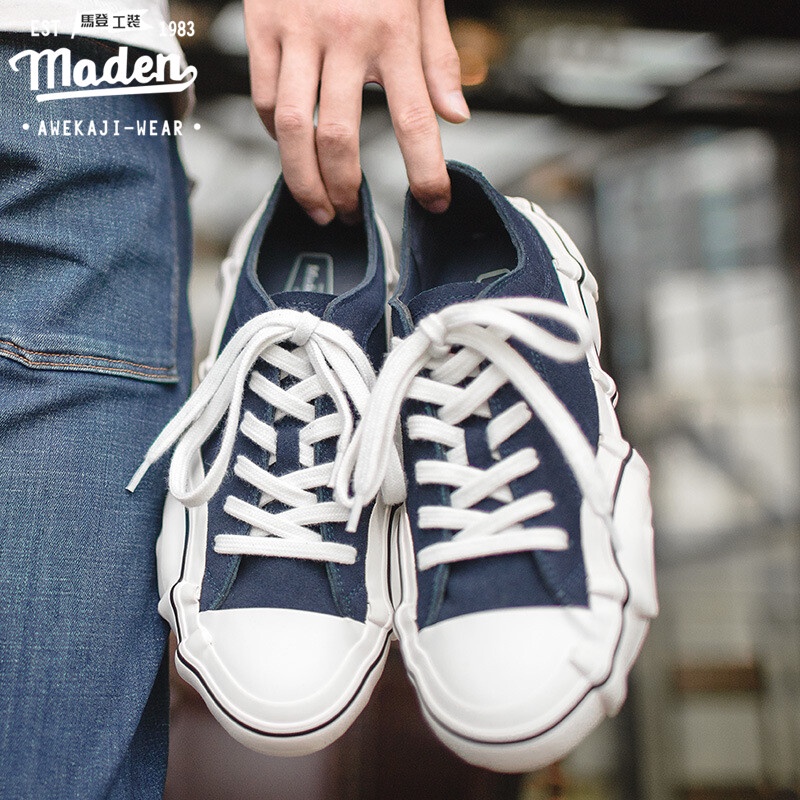 Giày Maden chống bụi thời trang hip hop Nhật cổ điển cao cấp cá tính cho nam sinh