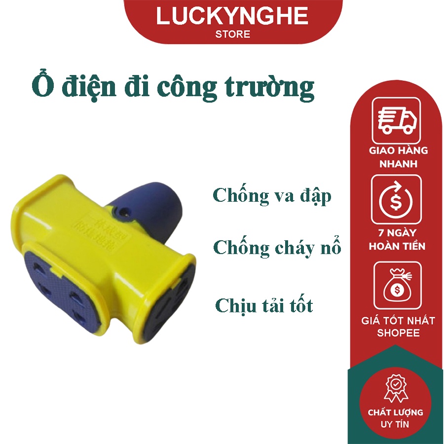 Ổ Cắm Đúc Chống Cháy Chống Vỡ, Chống Va Đập Siêu Bền, Ổ Cắm Điện Chống Va Đập Vinachi (1 Cái)